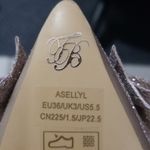 Ted Baker ππ Aellyl Bow Detail Court Heels ~ Rose Gold 36 EU Photo 6