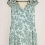 Tadashi Shoji June Embroidery Lace Gown Photo 5