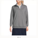 Lands' End  School Uniform Adult Quarter Zip Photo 2