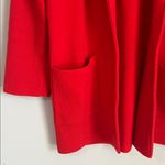 J.Crew  open-front long sweater-blazer red size XS Photo 2
