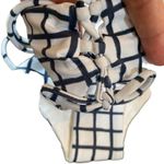 Tavik reversible bikini bottom blue white grid full coverage size M New Size M Photo 5