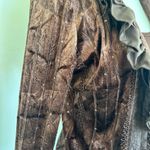 7 Collection Brown Velvet Jacket Size M Photo 3