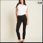 Veronica Beard  Debbie ankle skinny high rise button fly 32 $228 black Photo 3