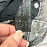 ZARA Washed Out Grey Cropped High Rise Slim Fit Straight Leg Jeans Denim NWT 2 Photo 9