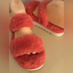 Koolaburra by Ugg Koolaburra By Uggs women Peach rose fluffy slide slipper sandals US 9 Euro 40 Photo 1