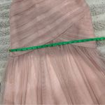 BHLDN Vera Wang Blush maxi dress formal strapless tulle long Bridesmaids VW360154 Photo 8