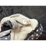 Lululemon  Workout Tank Top Black‎ Striped Built In Bra Size 4 Criss Cross Back Photo 5