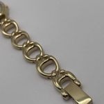 Working Colibri Diamond Gold Tone Women’s Wrist Watch MOP Mother Of Pearl Face Photo 1