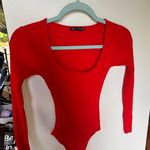 ZARA Red Bodysuit Photo 0