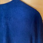 Relativity Navy suede lace up bell sleeve top Photo 5