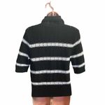 White House | Black Market Women’s Black & White Medium Shrug cardigan sweater wra Photo 1