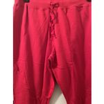 Hanes Women's Open Leg Bottom Fleece Sweatpants Size 3XL 24-26 Red Photo 4