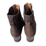 Yellow Box  Corado  Wedge Brown Ankle Booties with zipper closure in front 7.5 Photo 5