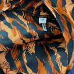 Sandro  Leopard Print Silk Twill‎ Maxi Dress Faunie Pintuck 38 US 6 Elegant Chic Photo 11