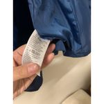 Susan Graver  Women’s Jacket Water Resistant Zip-Front Grommet Trim Blue Size M Photo 12