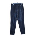 Wrangler Vintage SilverLake Black Super Hi-Rise Mom Jeans 32x35 12/14 Long Tall Photo 1