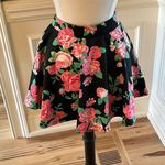 Ambiance Apparel  Skirt Black Floral Womens Medium Photo 5