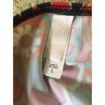 Victoria's Secret Women's Floral Print Swim Halter Top with Tie Neck Size Large Photo 7