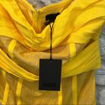 NBD NWT Revolve  Women's Size Medium The Alano Bodysuit in Canary Yellow Photo 5