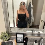 White Fox Boutique White Fox Midnight Dreams Black Lace Bustier Strapless Corset  Photo 5