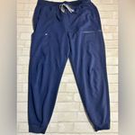 Fabletics  On Call Navy Blue Women's Scrubs Photo 2