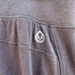 tasc Black Ribbed Pants Women’s Size Large Pockets Organic Cotton Bamboo Photo 3