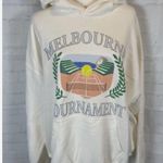 Abercrombie & Fitch White Melbourne Tennis Sweatshirt Photo 5