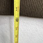 Regent Park Womens Large‎ Faux Fur Brown Metallic Gold Coat Jacket Shiny Animal Photo 13