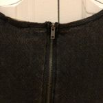 Silence + Noise Black Texture Zip Back Crop Top Photo 3