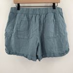 Pact Shorts Size Large Blue The Harbour Tabbed Organic Cotton Hemp Blend Lake Photo 1