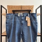 Madewell NWT The Eco Collection High-Rise Skinny Ankle Jeans, 36 Tall Photo 1