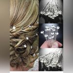 Rhinestone hair pins, wedding hair, holiday hair, formal hairstyles. 20 pins Photo 1