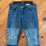 BLANK NYC patchwork distressed tomboy jeans Photo 1
