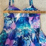 Amanda Uprichard  Dress Silk L Purple/Blue/Pink Photo 4