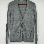 Madewell  Inlet Button Front long sleeve Cardigan pockets lightweight sz medium Photo 2