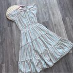 Rails  Amelia sag harbour striped midi dress linen blend Photo 2