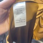 Veronica Beard  Gilbert Ruched Asymmetrical Midi Dress Antique Gold‎ Size 2 Photo 4