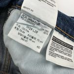 Levi's Levi’s Wedgie Straight Jeans Denim Button Fly Stretch Dark Wash Size 29 Photo 8