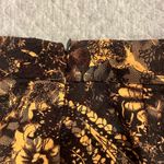 Floral Patterned Women's Skirt SM Black Photo 2