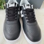 New Balance BB80 Low-Top Leather Sneakers, Black/White, Size 9.5/EU 41 Photo 2