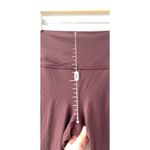 Athleta  Elation Ultra High Rise 7/8 Legging  L | Spiced Cabernet Bone tight Photo 2