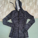 Lululemon  Hooded Define Jacket *Nulu
Twillines White Black size 2 Photo 0