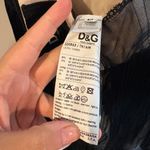 Dolce & Gabbana NWT  Y2K silk bow fringe cocktail dress Photo 9