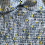 Wild Fable  Blue and White Lemon Tank Top Photo 1