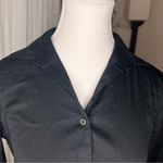 UNTICKIT Angelina Black Long Sleeve Button‎ Down Dress Size 2 Photo 7