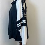 PINK - Victoria's Secret Victoria Secrets Pink‎ Women's Black and White Jacket Size M/L Photo 2