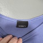 Noble U Women's Whimsygoth Lace Trim Blue T Photo 3