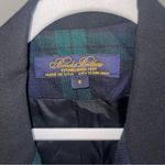 Brooks Brothers  Women’s Vintage Worsted Wool Tartan Plaid‎ Blazer Photo 1