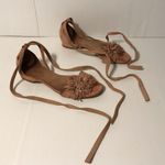 Madewell leather blush pink ankle strap sandals women size 8 Photo 0