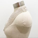 Revolve DUNDAS x Etta Crystal Embellished Statement Necklace In Silver Photo 6